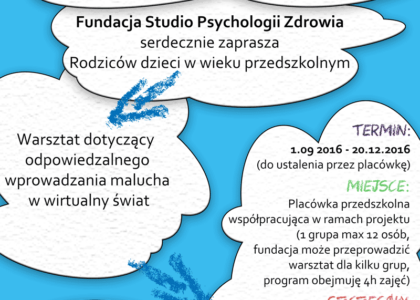 Przedszkolak w sieci, czyli jak pomóc dziecku się nie zaplątać
